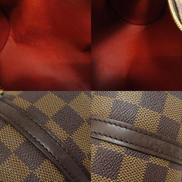 LOUIS VUITTON Brown Damier Canvas Papillon 26 Bag - Picture 8 of 11